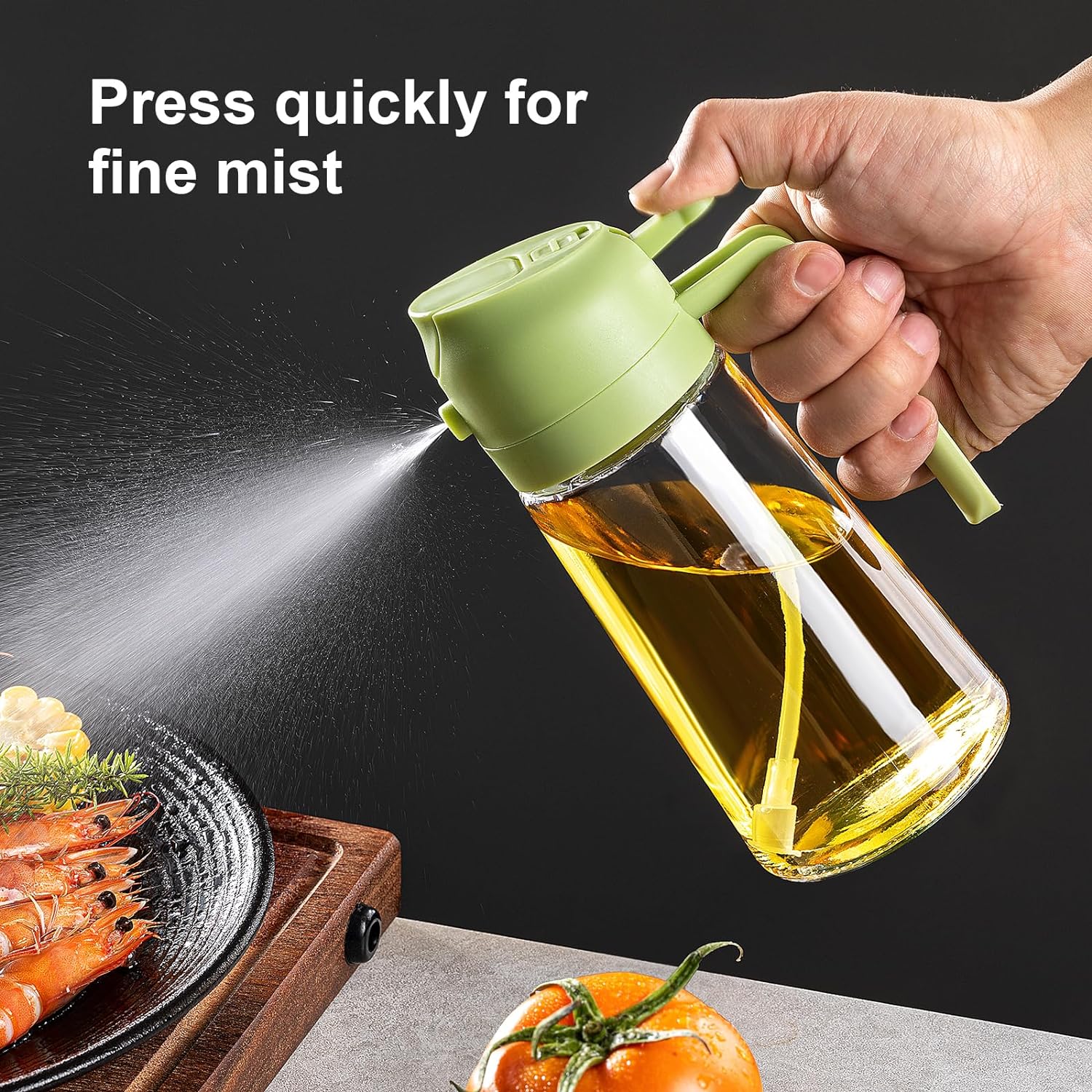 Koazi Glass Oil Sprayer & Dispenser